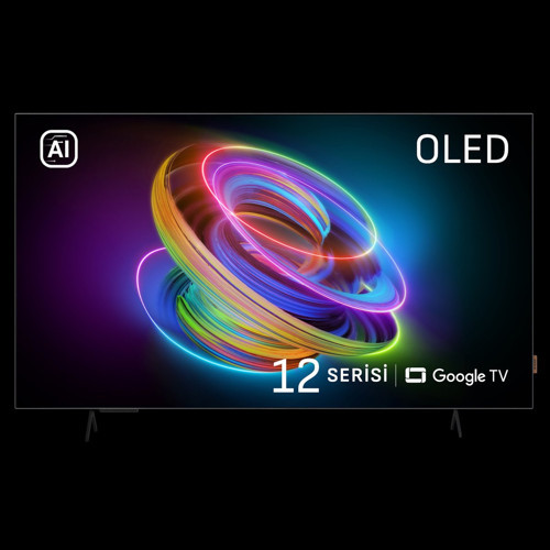 Imperium 12 A 1255 C AI 4K Ultra HD 55" 140 Ekran Uydu Alıcılı Google Smart OLED TV
