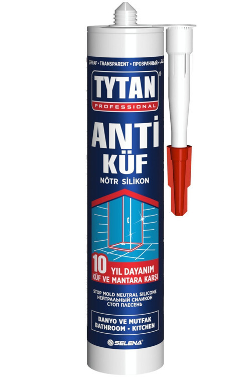 Anti Küf Duşakabin Nötr Silikon Kokusuz Şeffaf 280 Ml Küf (Küf Yapmayan Silikon)