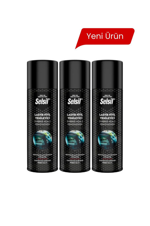 3X Lastik Fitil Yenileme Spreyi 1 Adet
