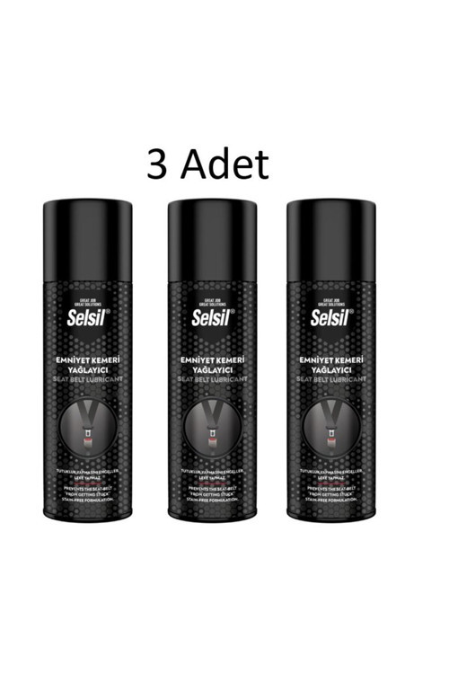 3 Adet Emniyet Kemeri Yağlayıcı