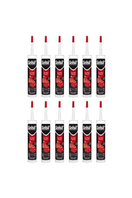 Usta Serisi Hybrıd Ultra Tack Sealant 290 Ml Beyaz 1 Koli (12 Adet)