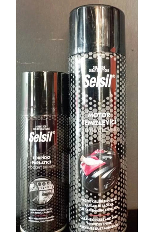 Motor Temizleyici Ve Torpido Parlatıcı Set