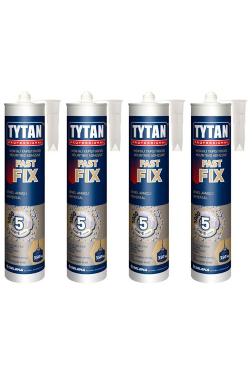Fast Fix Montaj Ve Korniş Yapıştırıcısı 290 Ml 3Adet