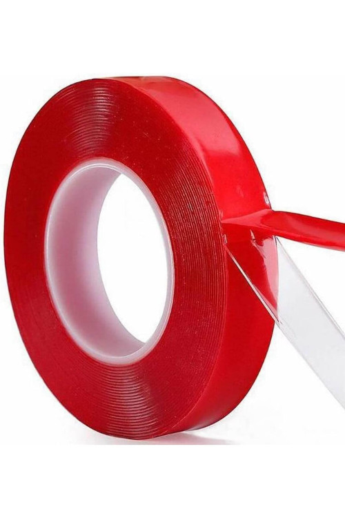 Segnan Vhb Çift Taraflı Bant, Şeffaf Silikon Yapıştırıcı Bant 16 Mm X 2 Metre