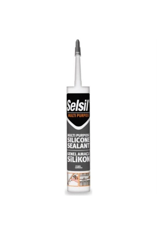 Selsil Silikon 280 Gram Şeffaf 12 Adet