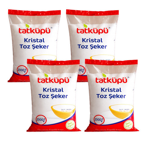 Toz Şeker 2 kg x 4 Adet