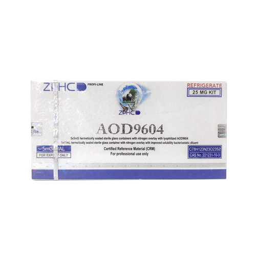 AOD 9604 25 mg 5 vials × 5 mg