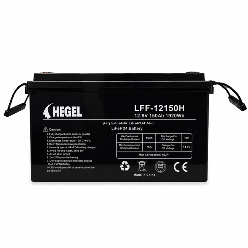 Lifepo4 Lityum Akü 150Ah 12.8V