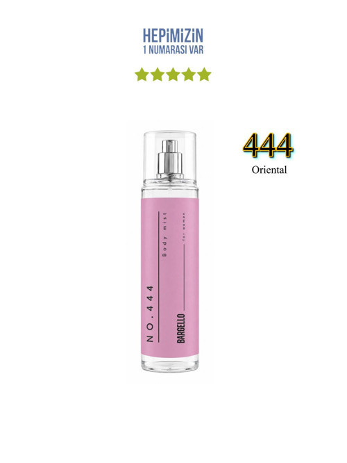 No:444 Body Mist Kadın 210 ml Edt - Mnmsbmo444