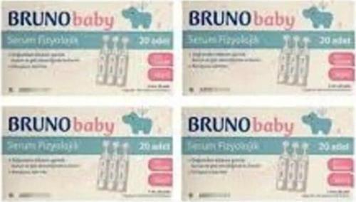 Bruno Serum Fizyolojik 20 Flakon X 4 ADET