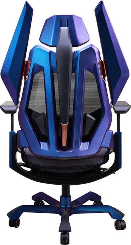 Adore Gaming T0 Next Generation Oyuncu Ve Yönetici Koltuğu-mavi-siyah 75x130-139,5x70 Cm (gxyxd)