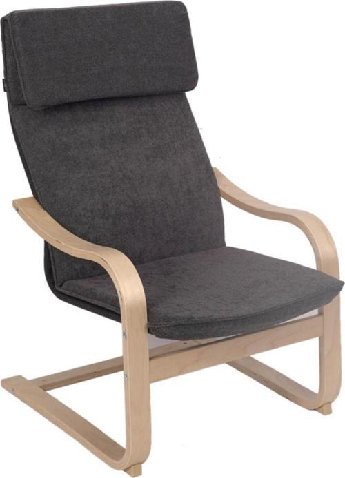 Easy Relax Tv ve Dinlenme Koltuğu  Şönil Kumaş–Koyu Gri  67x95x83 cm