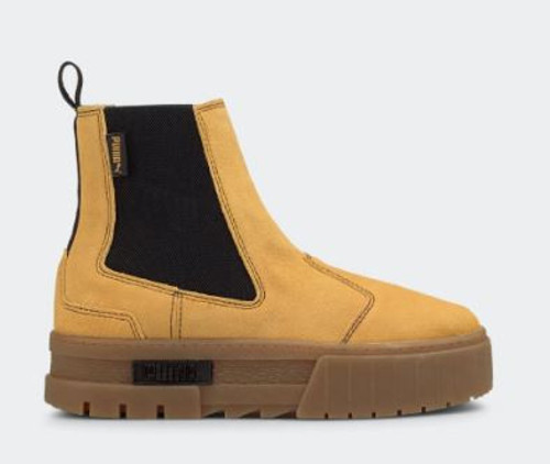 Mayze Chelsea Suede Wn's Kadın Krem Günlük AYAKKABI- BOT 38282904 HARDAL RENGİ (B-203)