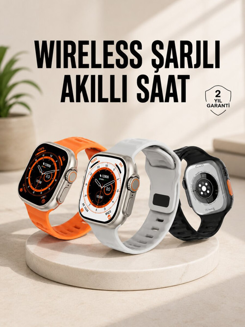 Akıllı Saat Nabız Ölçebilen Yeni Nesil GPS ve Adımsayar Özelliği - TEOLSA6534-7285