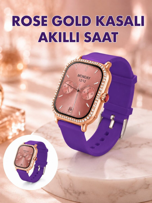 Alarm Takvim ve Hesap Makinesi Özellikli Akıllı Saat - TEOLSA5126-6403