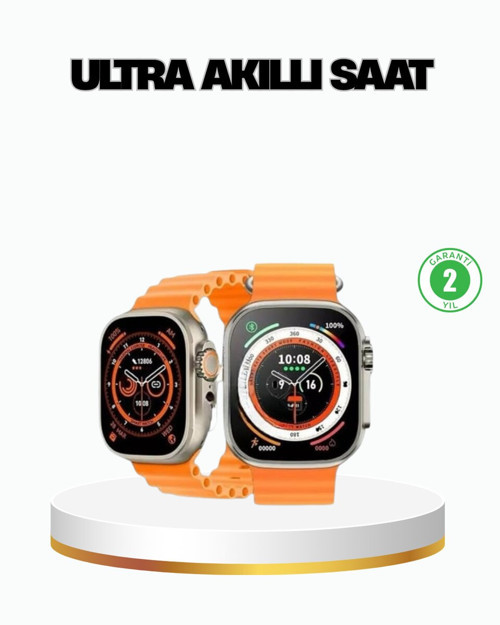 Kordonlu Akıllı Saat – Sesli Görüşme GPS Nabız ve Uyku Takibi - TEOLSA9051-9762