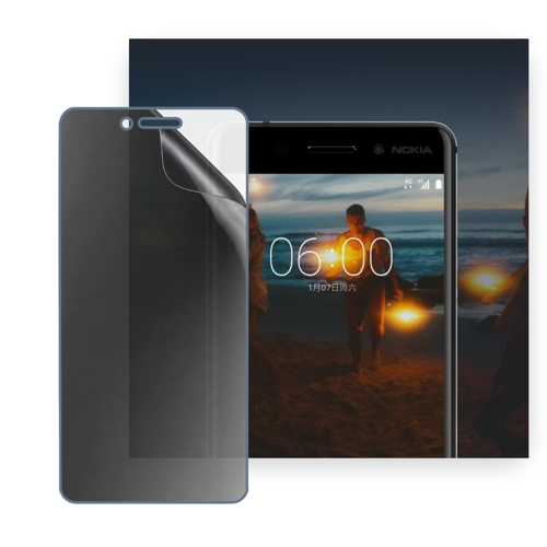 NOKIA 6 (2018) Uyumlu Ön Yüzey Hayalet Privacy Hidrojel Ekran Koruyucu