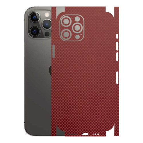 Iphone 12 Pro Max ile Uyumlu Fiber Serisi Premium Kaplama 360