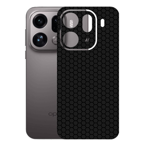 Oppo Find X9 Pro 5G ile Uyumlu Bumper Serisi Premium Arka Kapak Kaplama(Kenarlar Yoktur!)