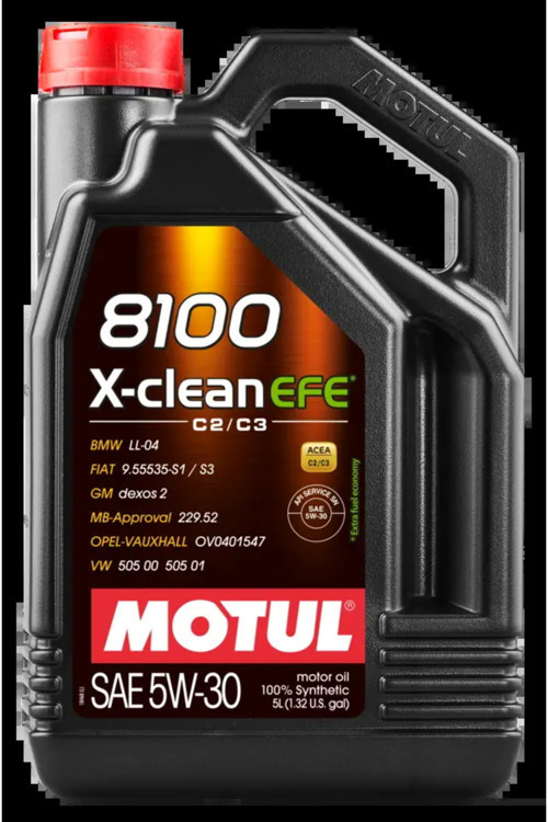 8100 X-Clean Efe C2/C3 5W-30 5 Litre Motor Yağı (Üretim Yılı: 2023)