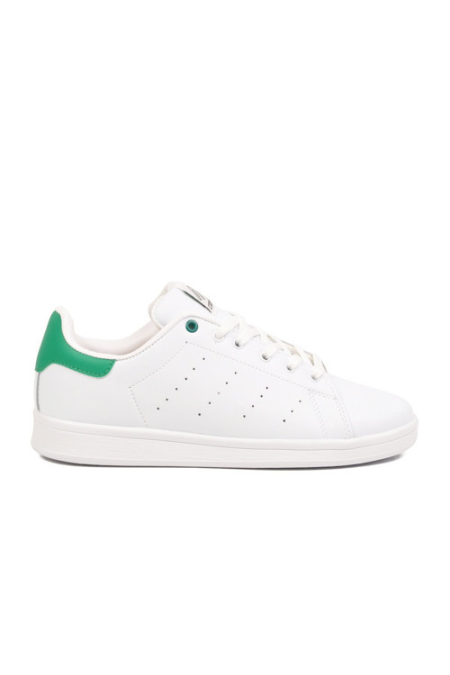 Beyaz-Yeşil Unisex Rahat Casual Günlük Sneaker Spor Ayakkabı Ursula G