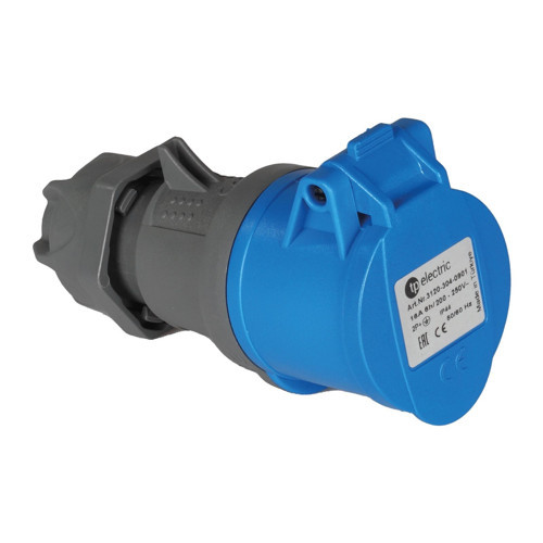 TP Electric 3120-304-0901 Vidalı Bağlantı IP44 3x16A CEE Norm Uzatma Prizi