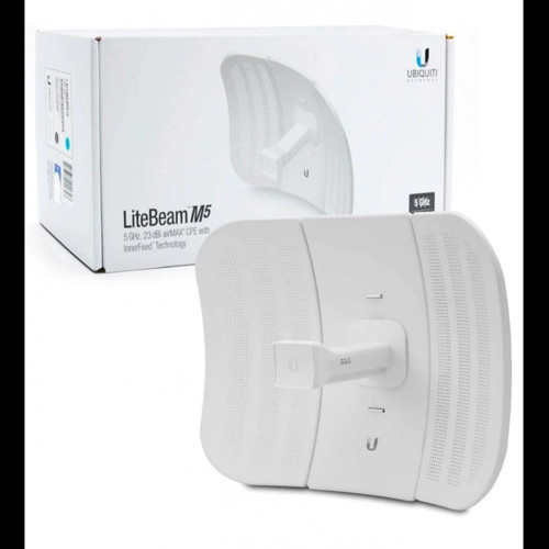 UbıQuıtı Lbe-m5-23, Litebeam, 5ghz, 100mbps, 23dbi Anten, 5km Menzil Cpe