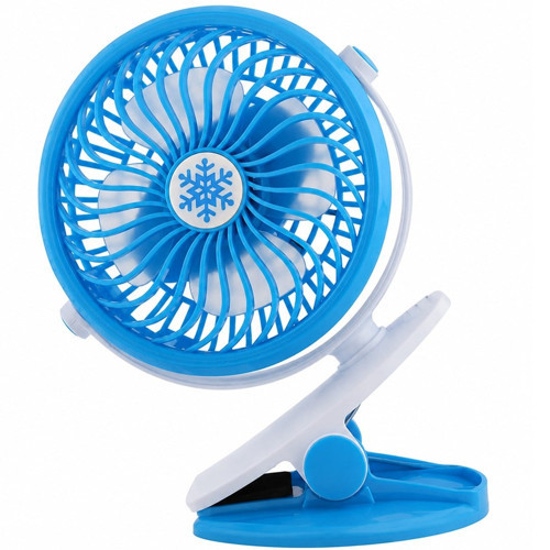 Powermaster ML-F168 Masaüstü Klipsli 3 Hız Kademeli USB'li Fan Vantilatör Kod:7328