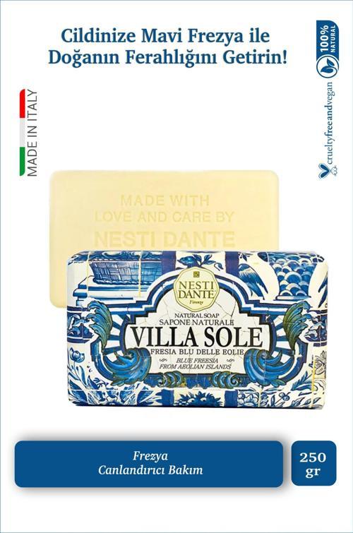 Sabun Villa Sole Fresia Blu Delle Eolie Vegan Bakım 250 g