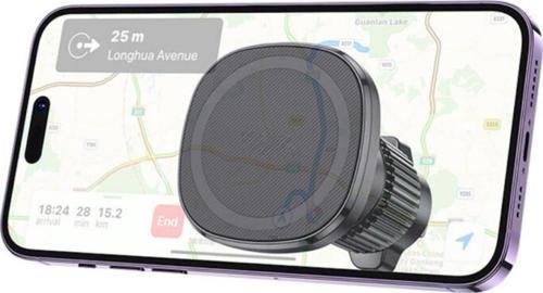 Airvent Magsafe Manyetik Araç İçi Telefon Tutucu, Klipsli Süper Mıknatıslı Telefon Tutucu