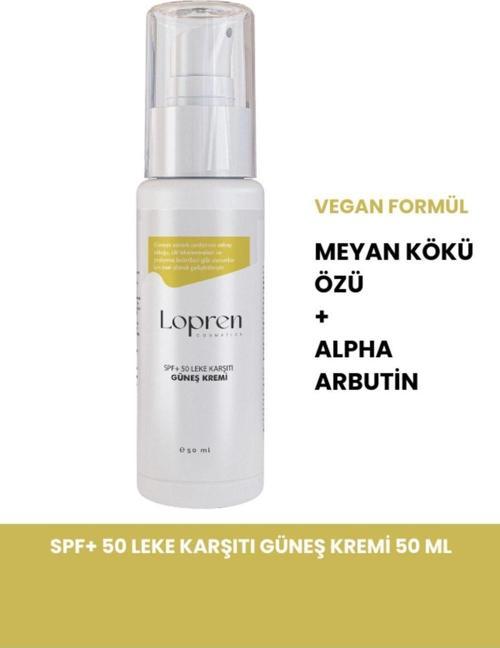 Spf 50 Leke Karşıtı Güneş Kremi 50 ml
