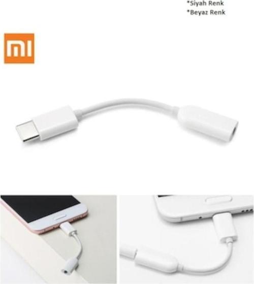 Xiaomi Mi Type C To 3.5Mm Kulaklık Çevirici Dönüştürücü