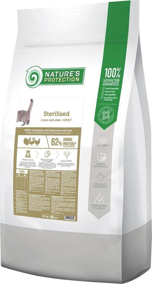 Sterilised Kümes Hayvanlı Kısırlaştırılmış Yetişkin Kedi Maması 18 Kg