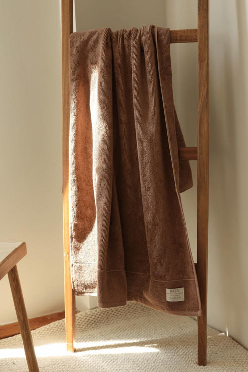 Solena Banyo Havlusu 70x140cm Kahve