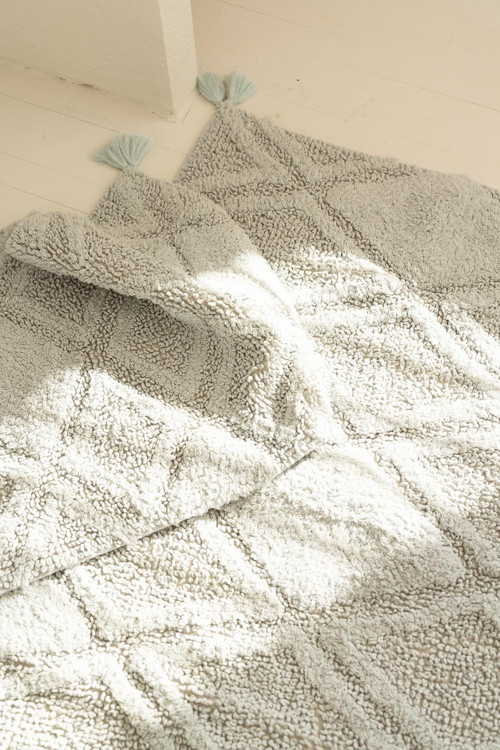 MAXI PUSKULLU BANYO PASPASI 40x60 + 60x90 MINT