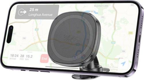 360° Döner Başlıklı Magsafe Uyumlu Torpido Üstü Araç Tutucu İphone 12 13 14 15 Pro Max Uyumlu