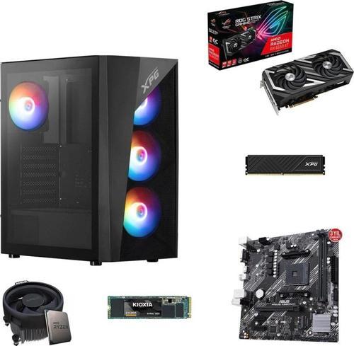 AMD Ryzen 5 5500-ASUS ROG Strix Radeon RX 6650 XT OC 8GB-PRIME A520M-K-KIOXIA 500GB-16GB