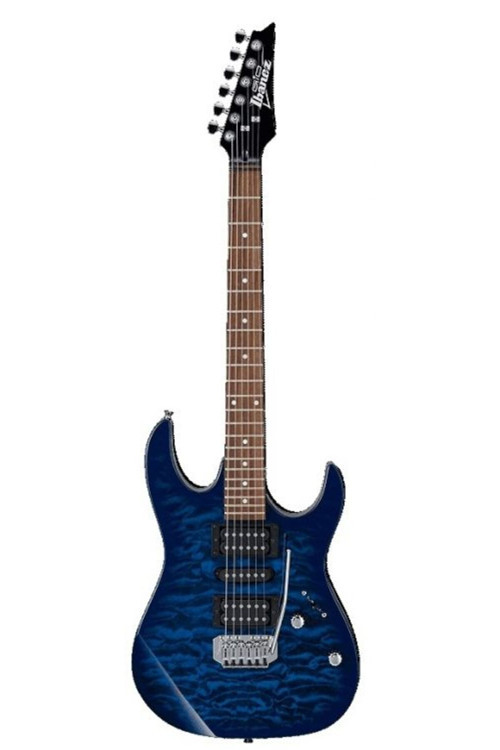 GRX70QA-TBB Transparent Blue Burst Elektro Gitar