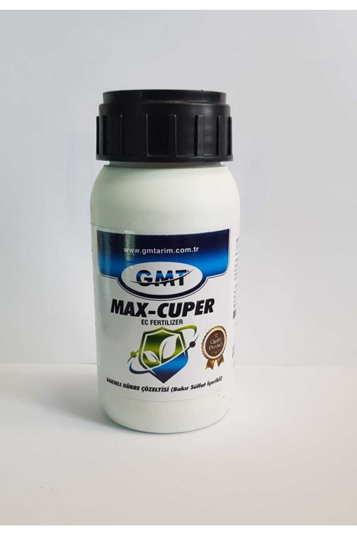 Max Cuper 250 cc ( Bakırlı Gübre çözeltisi - Sistemik Bakır )