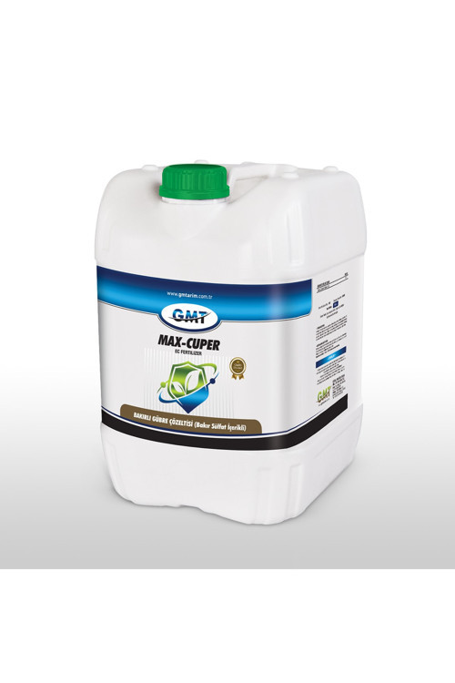 Max Cuper 20 Lt ( Bakırlı Gübre çözeltisi - Sistemik Bakır )
