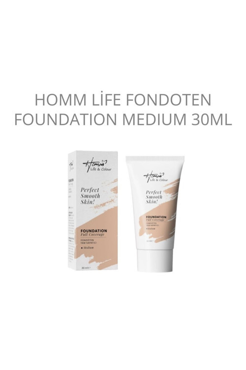 Homm Life Fondoten Foundatıon Medium 30ml