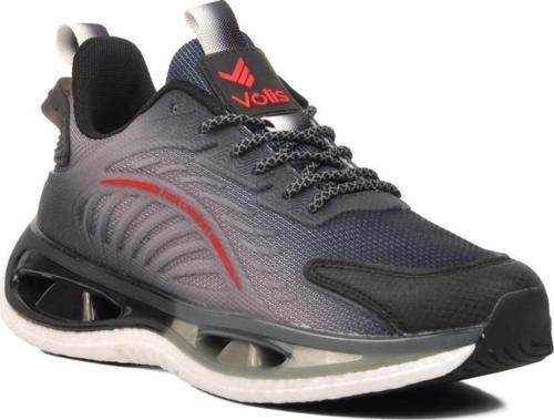 24206 Siyah Köpük Taban Erkek Spor Ayakkabı