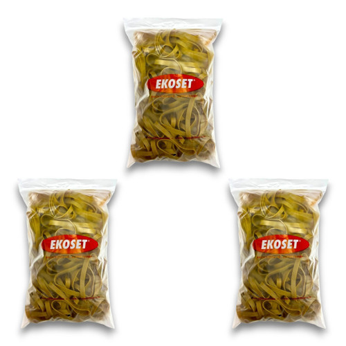 Kauçuk Ekstra Kalın Paket Lastiği 130x10mm 3 Kg