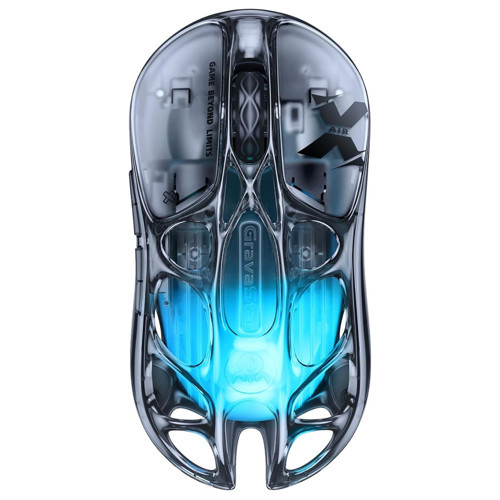 Mercury X Air RGB 32.000 Dpi Optik Gaming Mouse, 8KHz Dongle, Kablosuz, Onyx Crystal