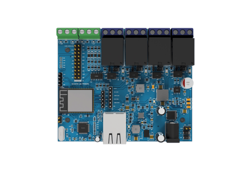 IoT Development Board 4 Röle (PoE-Ethernet-WiFi Lan Relay) Geliştirme Kartı