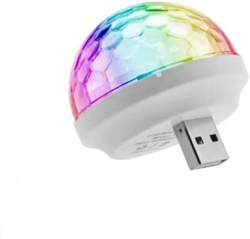 Sna Usb Mi̇ni̇ Di̇sko Topu 4W Ledli̇ Small Magi̇c Ball Si̇hi̇rli̇ Di̇sco Topu