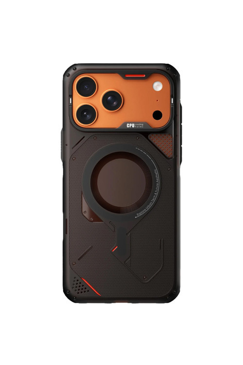 iPhone 17 Pro Max Uyumlu MagSafe A17 Rugged Outdoor Kılıf - Soğutma Kanallı Köşe Korumalı Zırh
