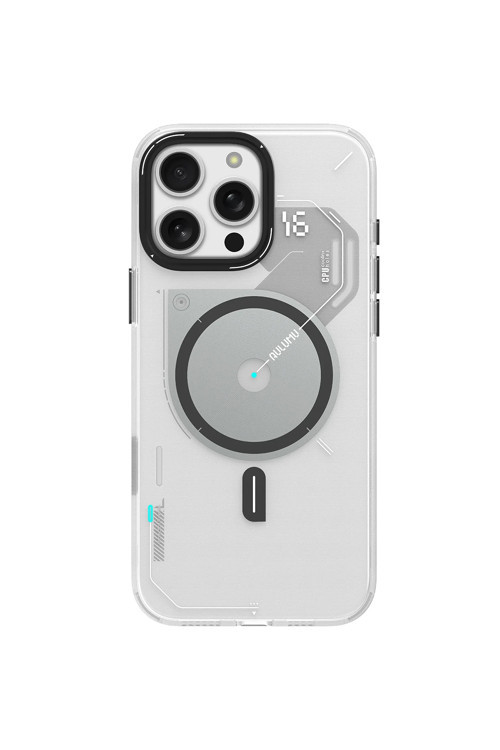 iPhone 16 Pro Max Uyumlu Karanlıkta Hafif Parıldayan MagSafe Özellikli A16 Frosted Kılıf