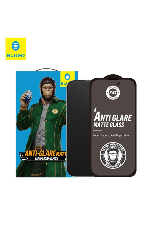 Anti-Glare iPhone 15 / 16 Uyumlu Net Görüş Pro Gamer Oyuncu Hızlı Tepkime Mat Cam Ekran Koruyucu