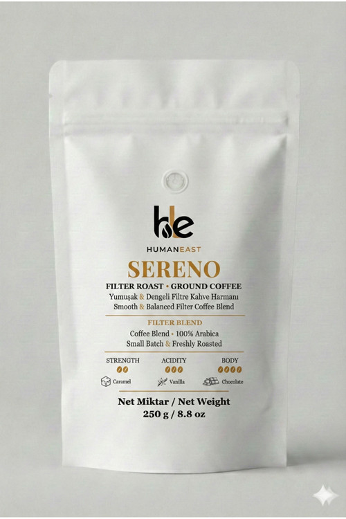 Sereno Filtre Kahve Harmanı %100 Arabica 250 G